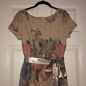 Adrianna Papell floral gown